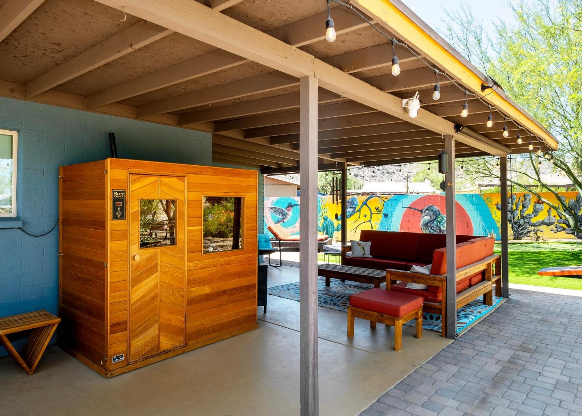 The Hummingbird House, Sauna & Mountain Views! Phoenix Dış mekan fotoğraf